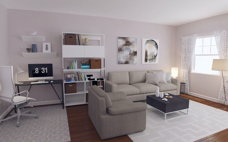 Online design Transitional Living Room by Aleighen B. thumbnail