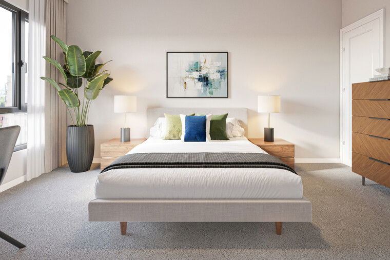 Online design Contemporary Bedroom by Nicholas M. thumbnail