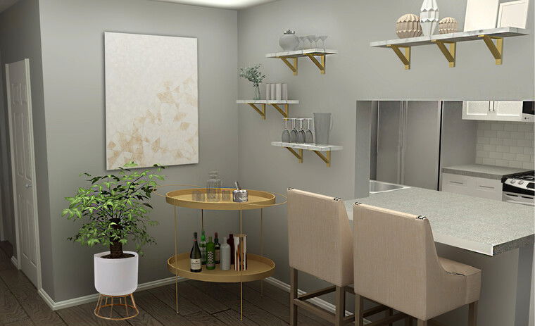 Online design Transitional Living Room by Ani K. thumbnail