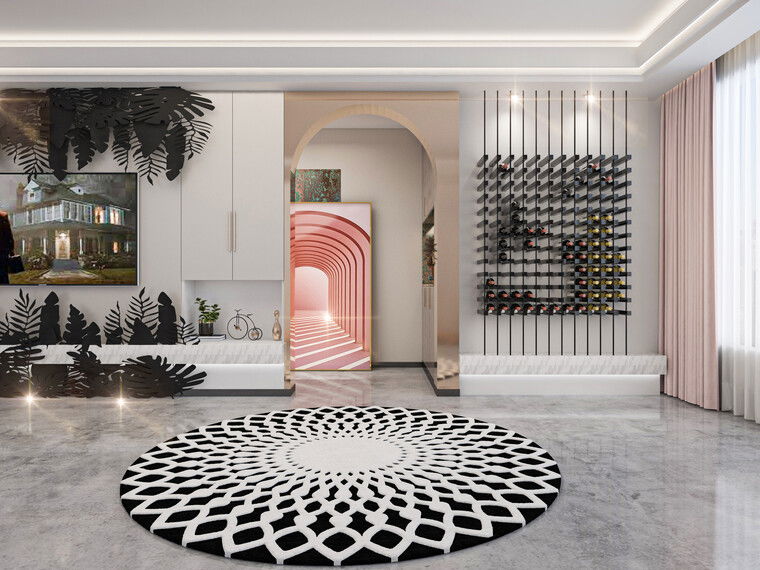 Online design Contemporary Living Room by Esra S. thumbnail