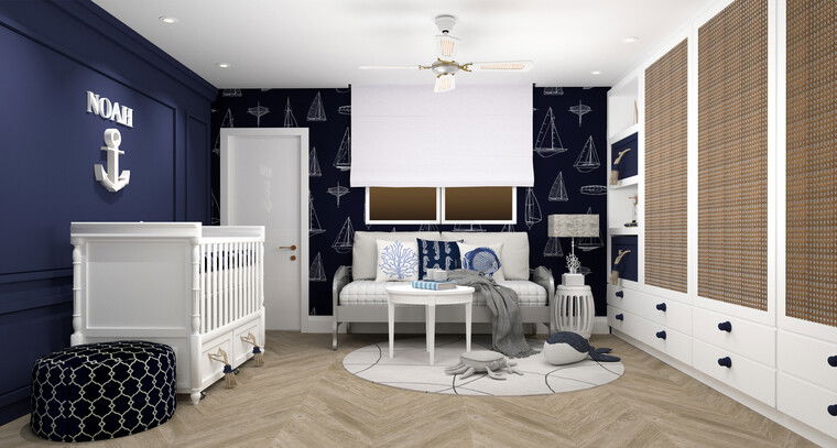 Online design Contemporary Kids Room by Erika F. thumbnail