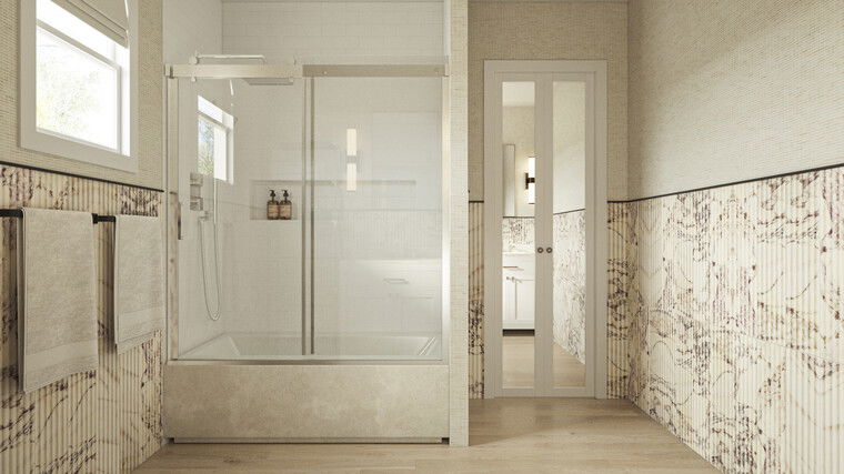 Diseño en línea Baño Contemporáneo por Erika F. miniatura