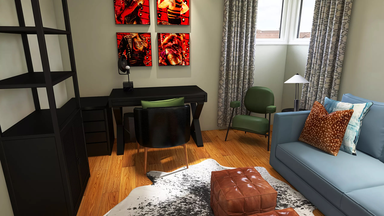 Online design Contemporary Home Office by Morgan W. thumbnail