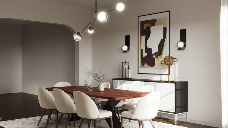 Online design Modern Dining Room by Carine C. thumbnail