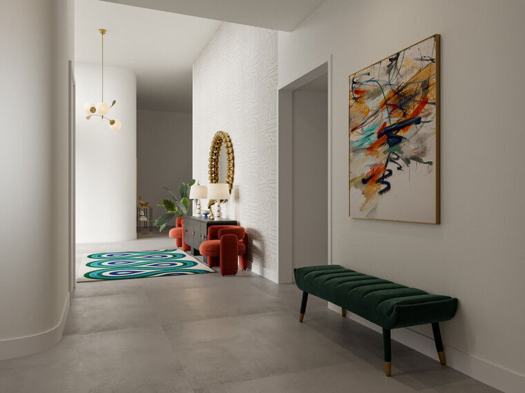 Online design Modern Hallway/Entry by Sierra G. thumbnail