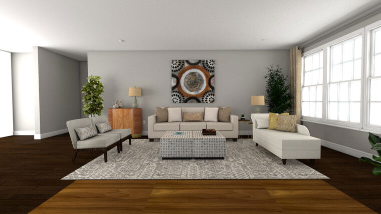 Online design Contemporary Living Room by lila n. thumbnail