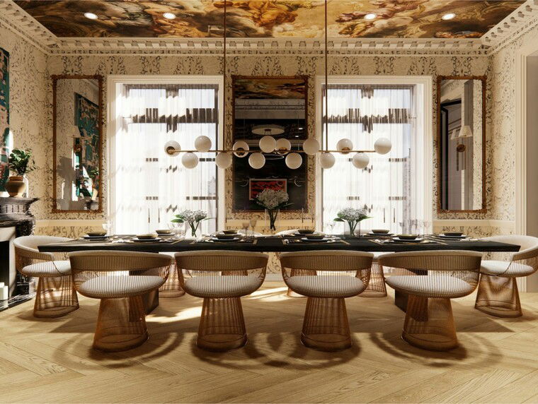Online design Glamorous Dining Room by Matthew J. thumbnail
