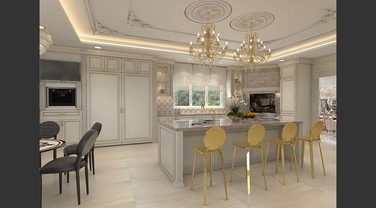 Online design Glamorous Kitchen by Nor Aina M. thumbnail