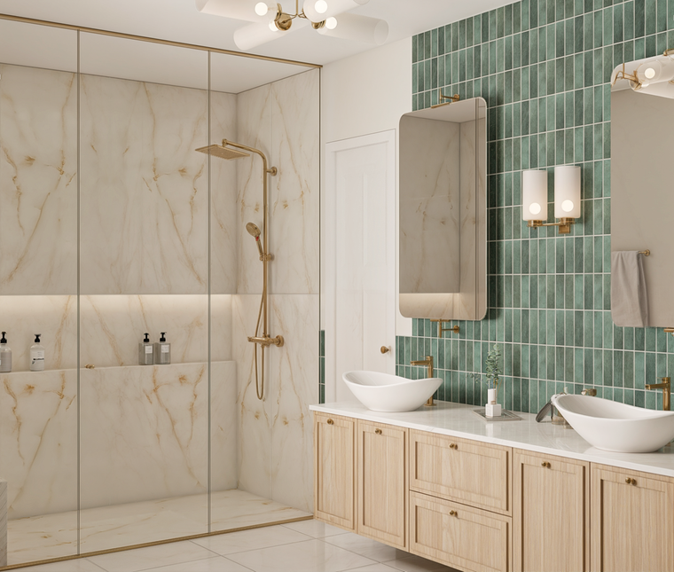 Online design Transitional Bathroom by Carine C. thumbnail