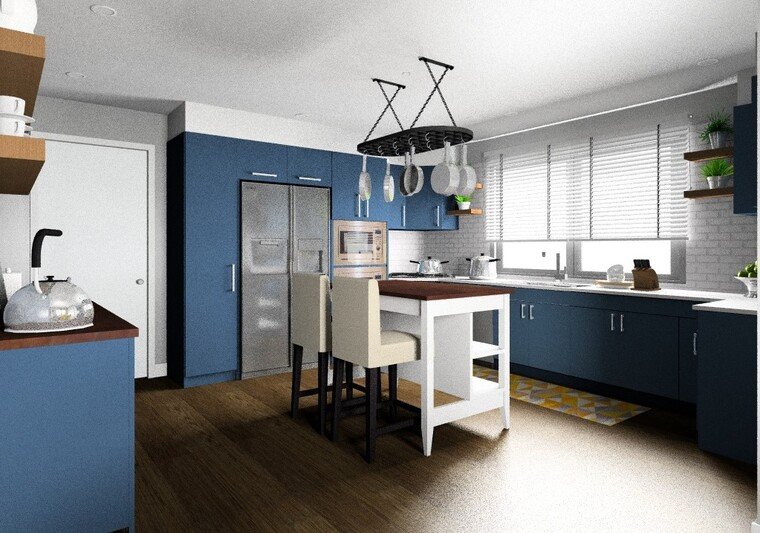 Online design Eclectic Kitchen by Nor Aina M. thumbnail