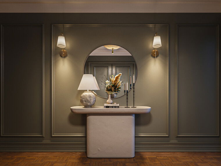 Online design Transitional Hallway/Entry by Pateniah M. thumbnail