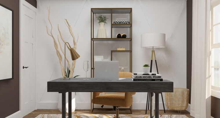 Online design Modern Home Office by Briah G. thumbnail