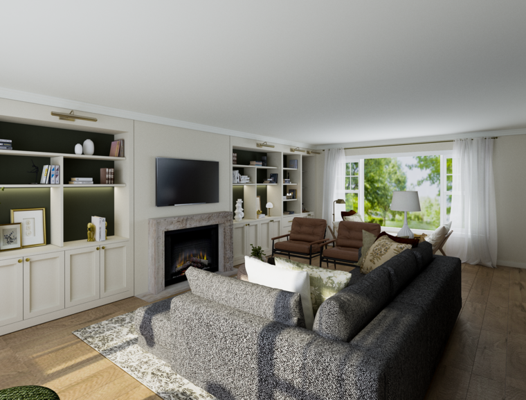 Online design Transitional Living Room by Vale G. thumbnail