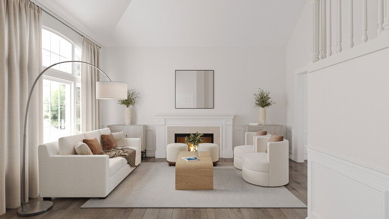 Online design Transitional Living Room by Erika F. thumbnail