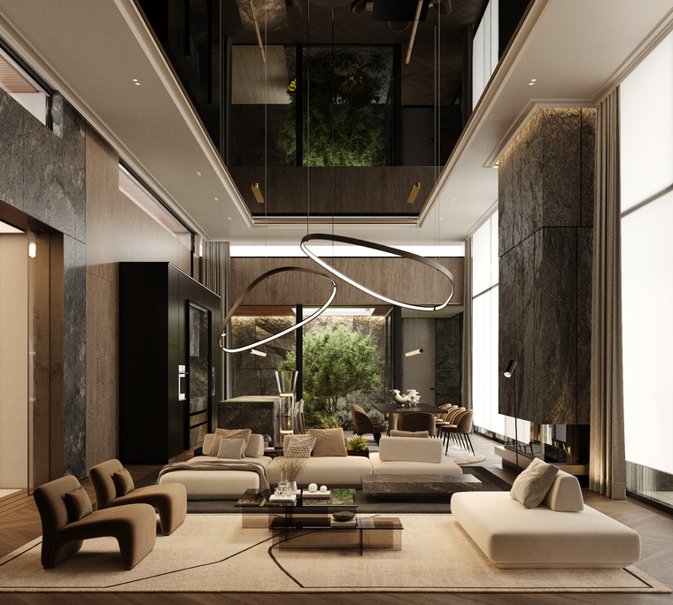 Online design Glamorous Living Room by Filip B. thumbnail