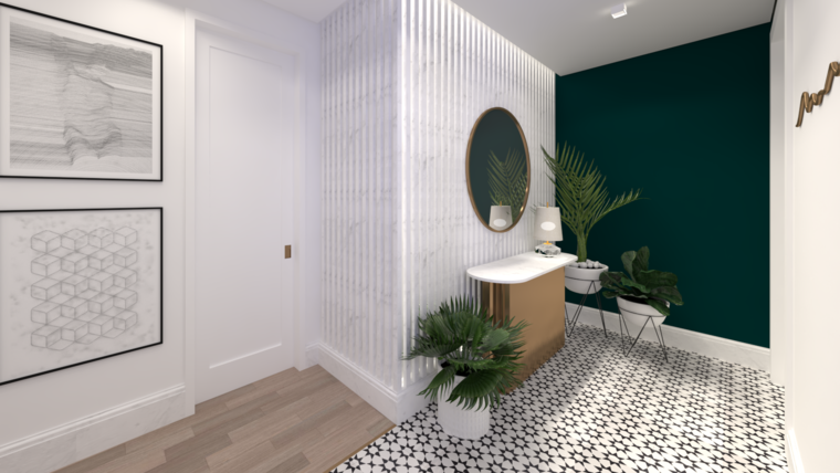 Online design Modern Hallway/Entry by Renata B. thumbnail