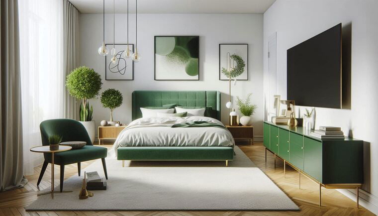 Diseño en línea Dormitorio Moderno por Ronda S. miniatura