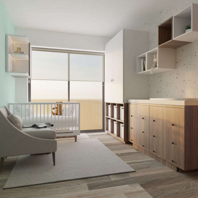 Online design Contemporary Nursery by Elena F. thumbnail