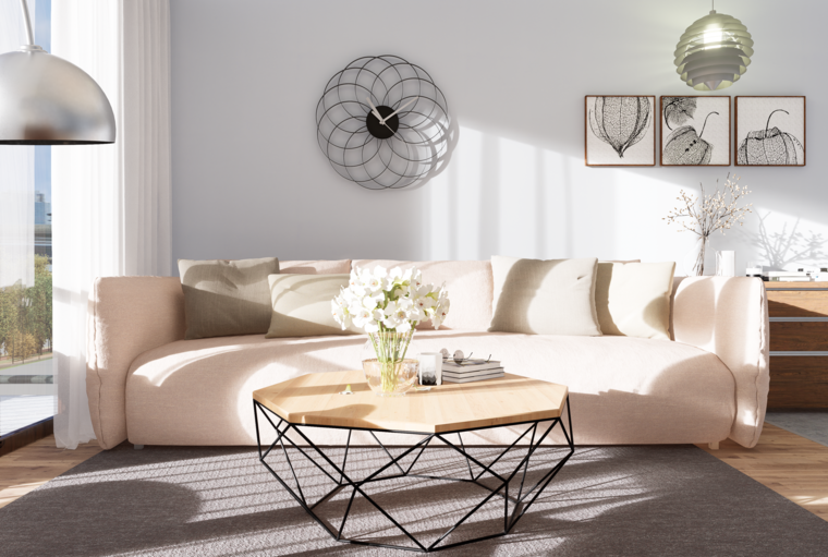 Online design Transitional Living Room by Dusan J. thumbnail