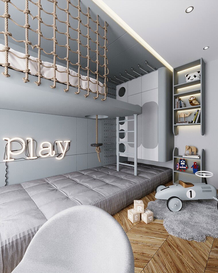 Online design Contemporary Kids Room by Gilang R. thumbnail