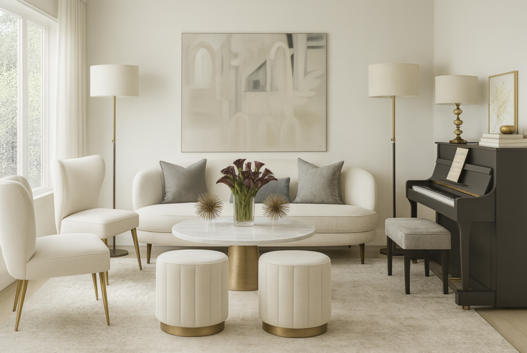 Online design Contemporary Living Room by Stacy D. thumbnail