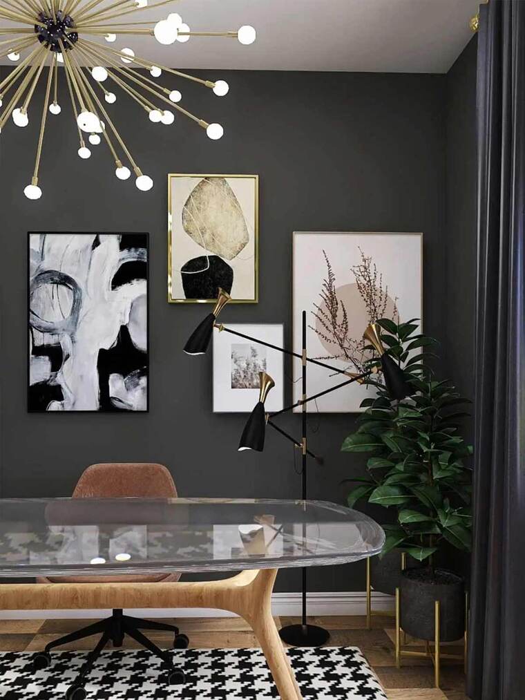 Online design Modern Home Office by Nishtha S. thumbnail