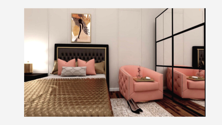 Online design Contemporary Bedroom by Chante F. thumbnail