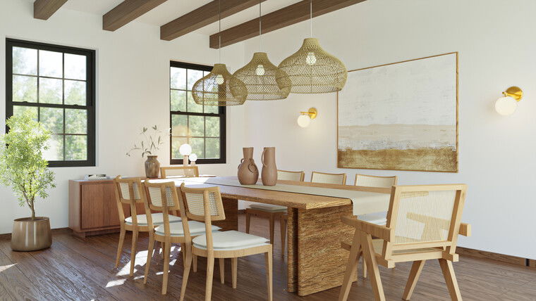 Online design Modern Dining Room by Rocío D. thumbnail