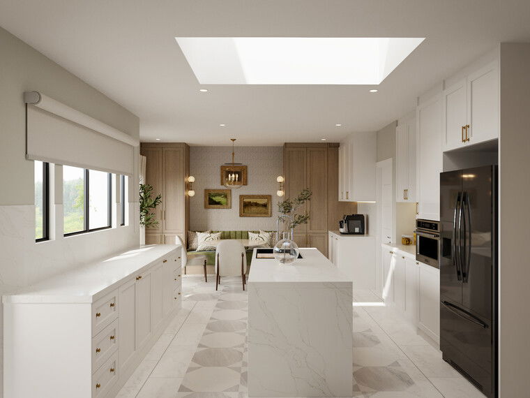 Online design Transitional Kitchen by Ibrahim H. thumbnail