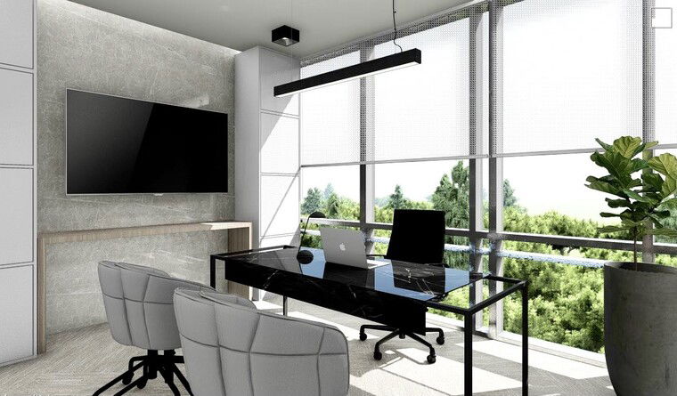 Online design Contemporary Home Office by Lucia M. thumbnail