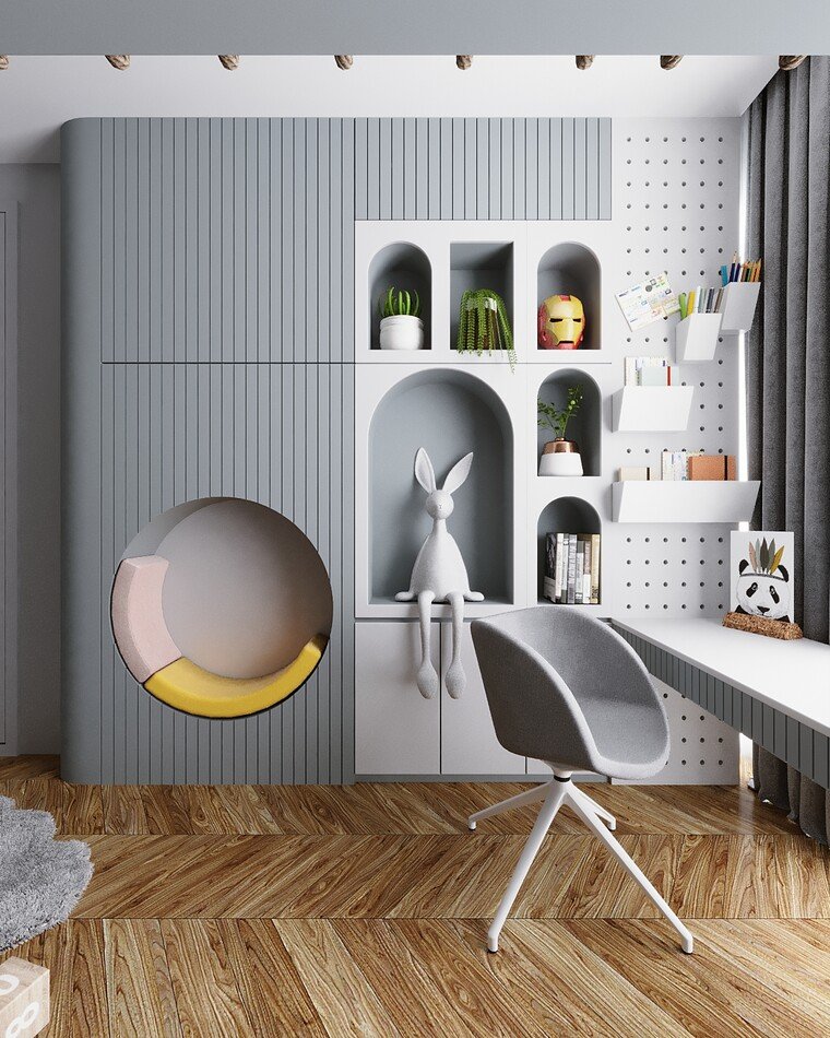Online design Contemporary Kids Room by Gilang R. thumbnail