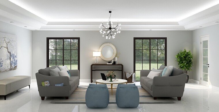 Online design Transitional Living Room by Eda B. thumbnail