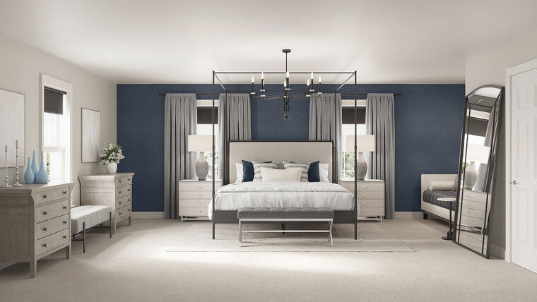 Online design Transitional Bedroom by Carine C. thumbnail