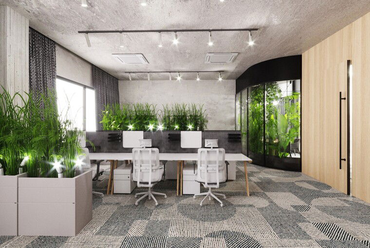 Online design Modern Home Office by Kristina B. thumbnail