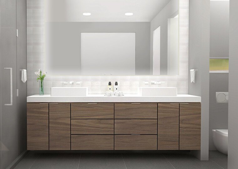 Online design Contemporary Bathroom by Ani K. thumbnail