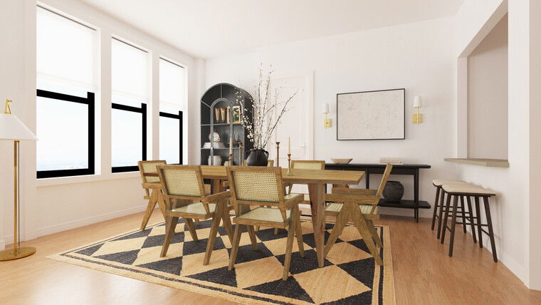 Online design Transitional Dining Room by Liliana S. thumbnail