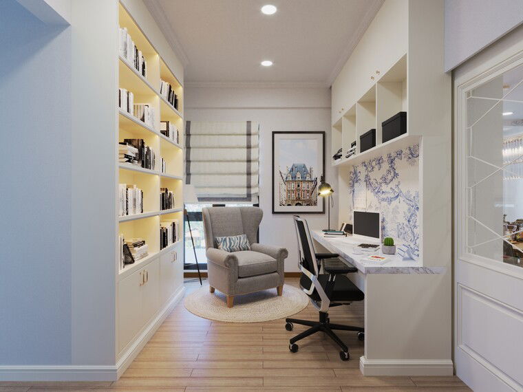 Online design Contemporary Home Office by Aida A. thumbnail