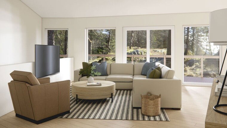 Online design Contemporary Living Room by Lauren K. thumbnail