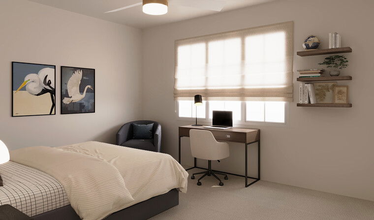 Online design Modern Bedroom by Sierra H. thumbnail