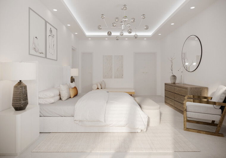 Online design Contemporary Bedroom by Laura A. thumbnail