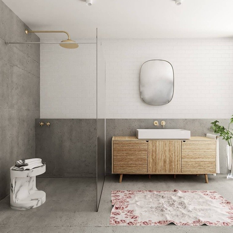 Online design Contemporary Bathroom by Katarina K. thumbnail