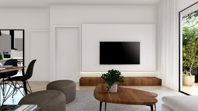 Online design Modern Living Room by Lucia M. thumbnail