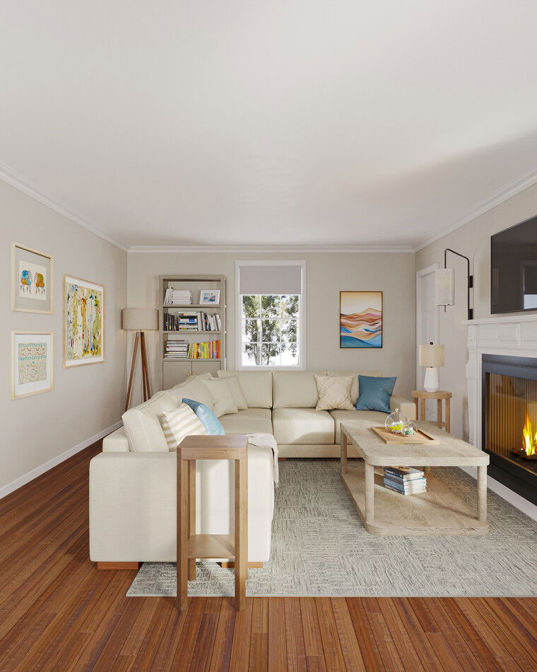 Online design Contemporary Living Room by Caroline M. thumbnail