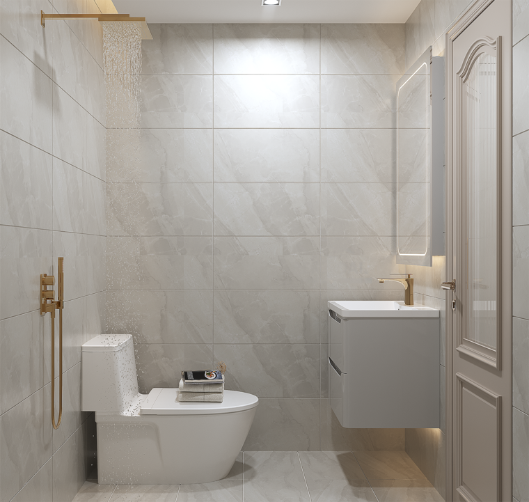 Online design Contemporary Bathroom by Alice H. thumbnail