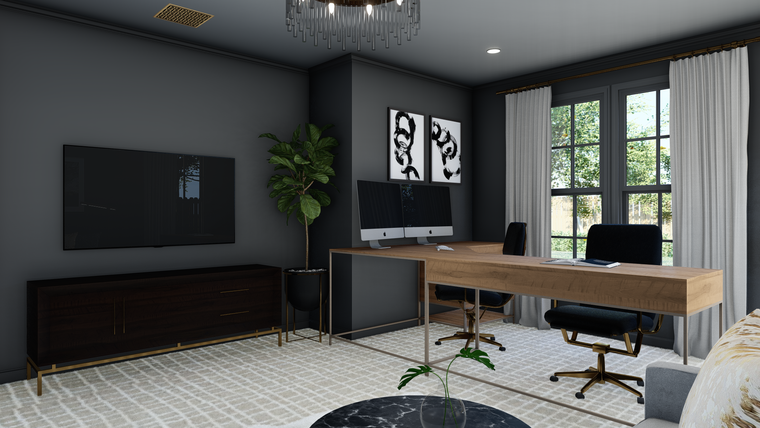 Online design Glamorous Home Office by Picharat A.  thumbnail