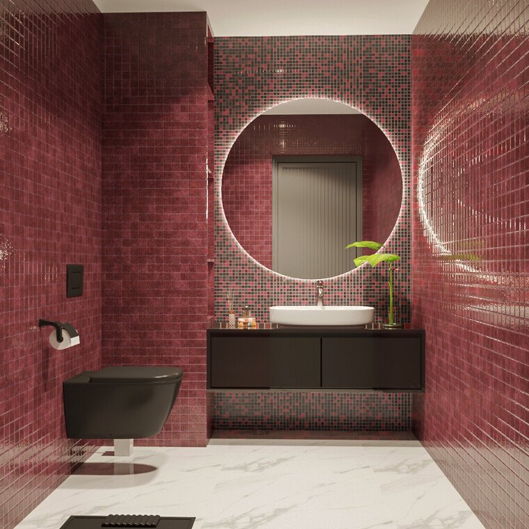 Online design Modern Bathroom by Tina D. thumbnail