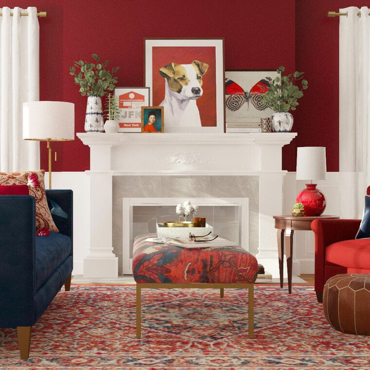 Online design Traditional Living Room by Aimee M. thumbnail