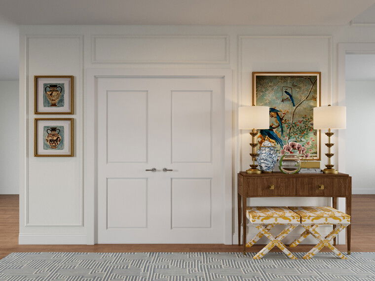 Online design Transitional Hallway/Entry by Kamila A. thumbnail
