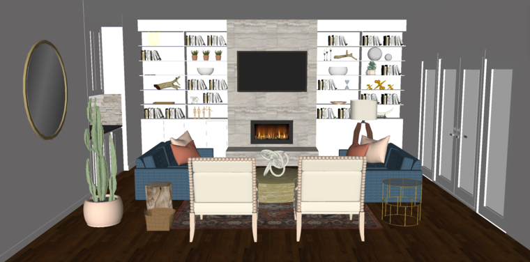 Online design Eclectic Living Room by Lindsay D. thumbnail