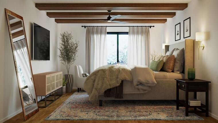 Online design Eclectic Bedroom by Kamila A. thumbnail
